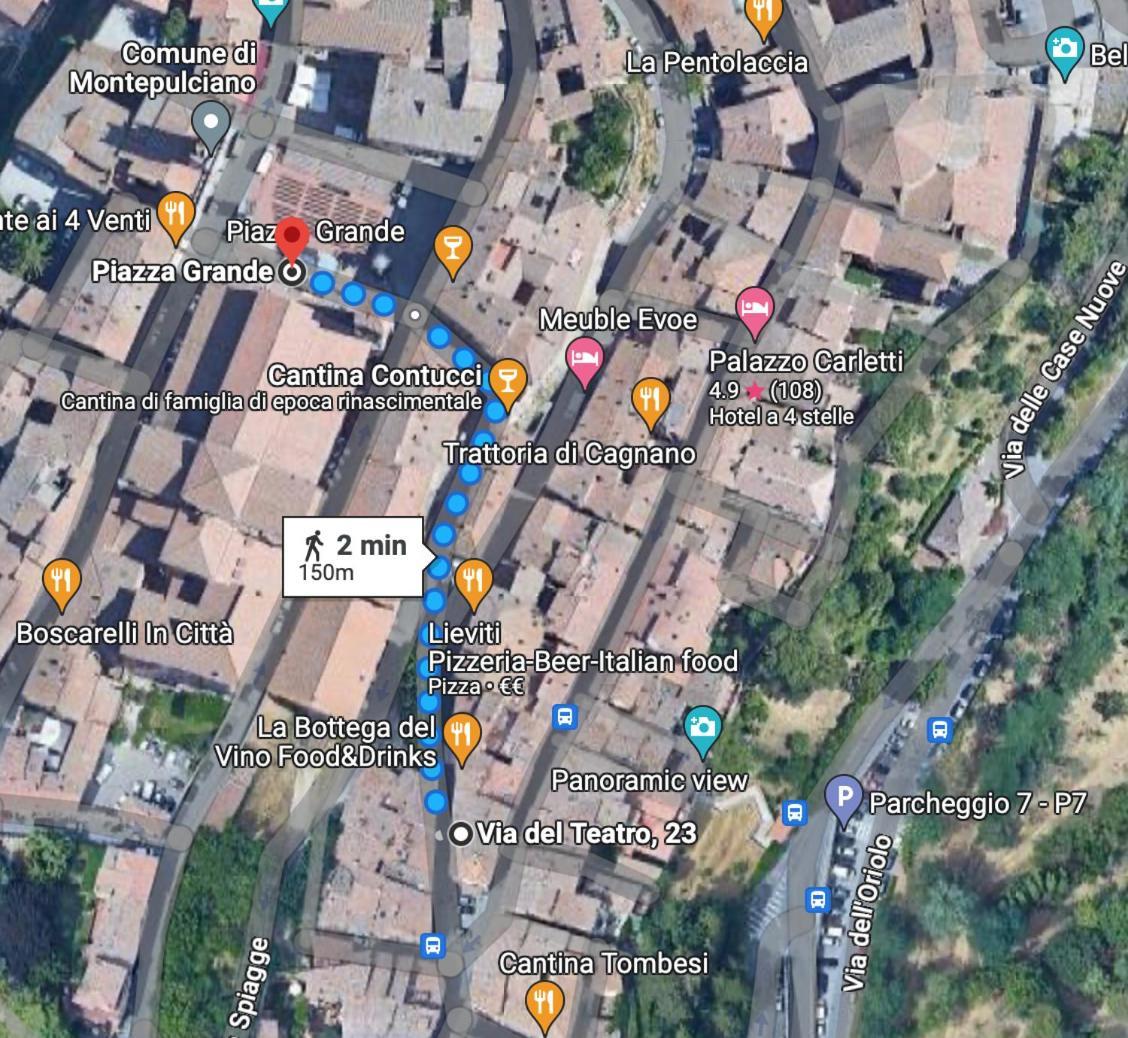 A Due Passi Da Piazza Grande Apartman Montepulciano Stazione Kültér fotó